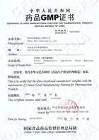 GMP certificate of heavy magnesium carbonate
