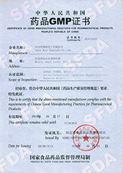 Magnesium Sulfate, Magnesium Oxide GMP certificate
